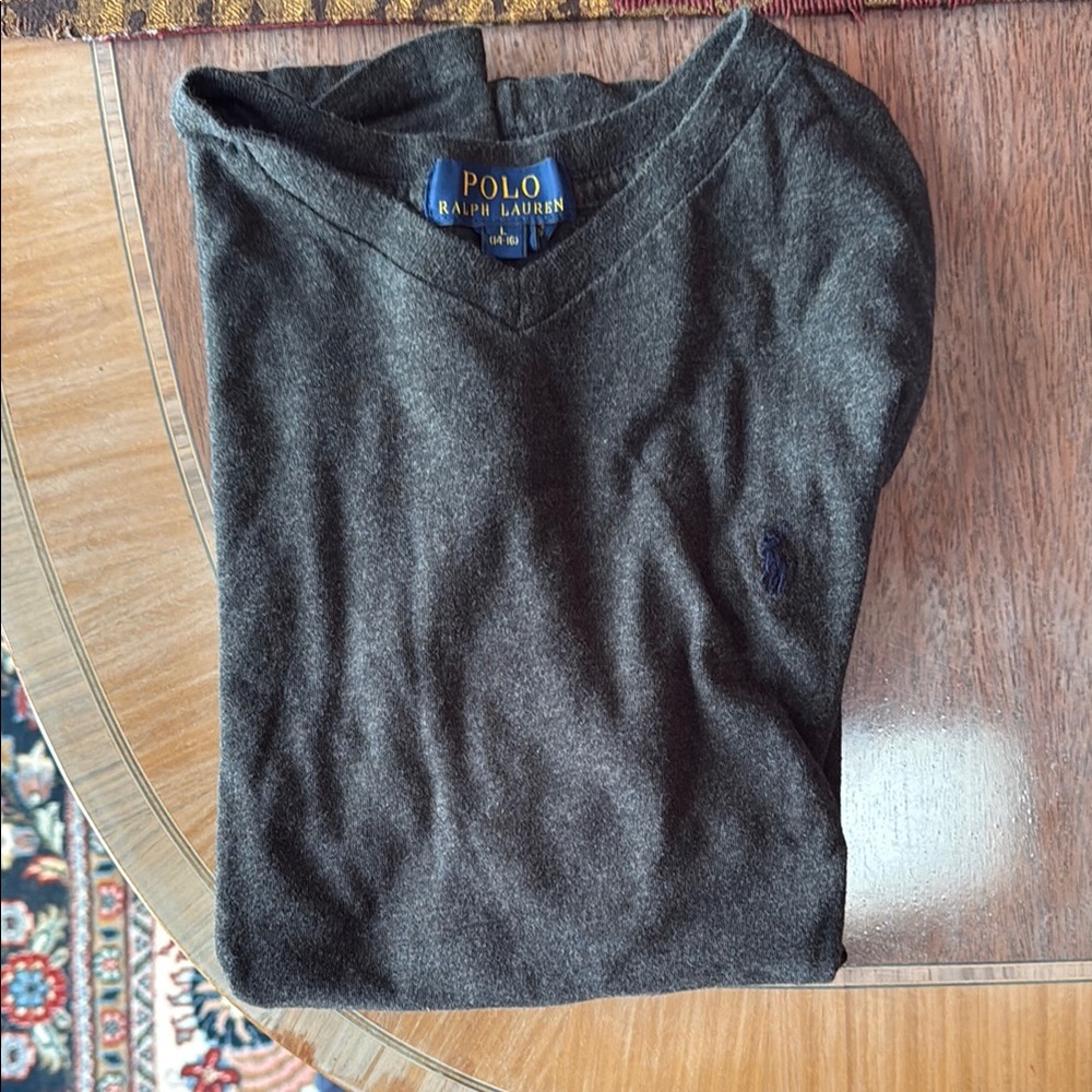 Polo by Ralph Lauren Men's Gray Sweater